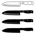 A Santoku Knife icon.